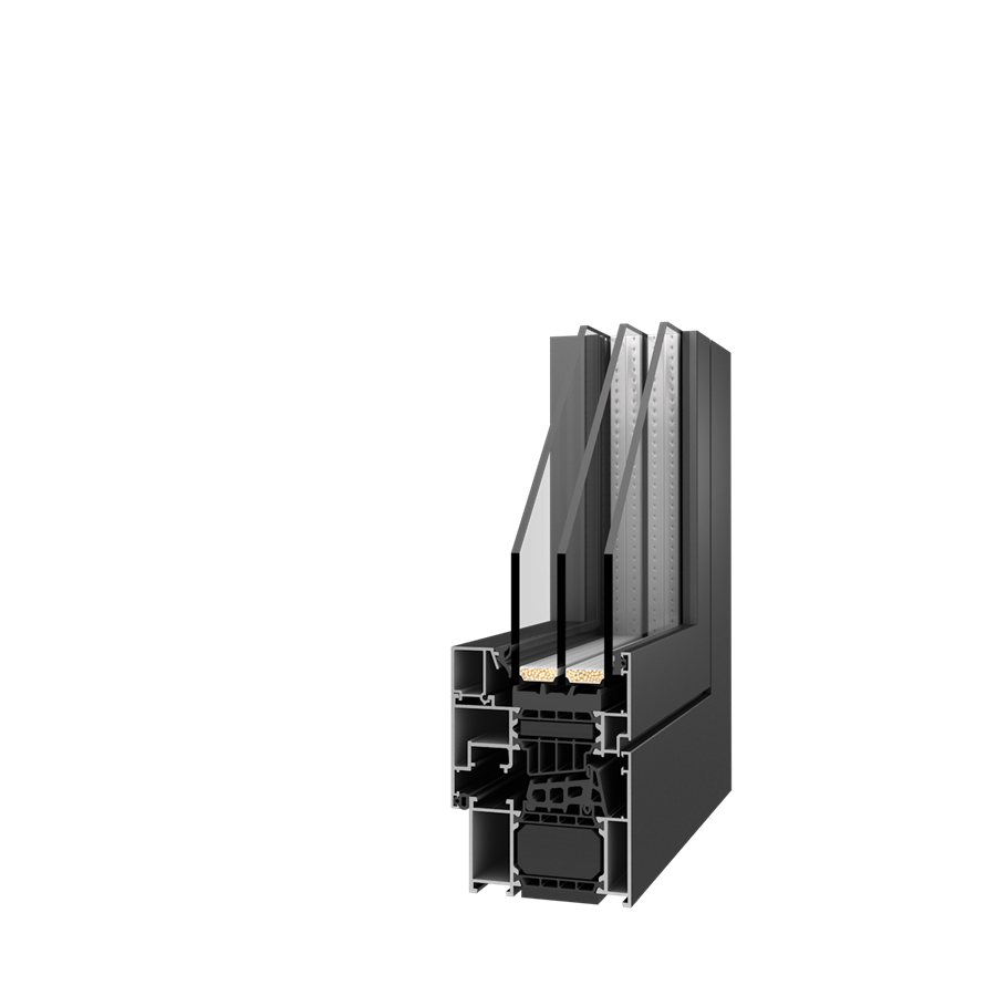 Drutex MB-86 Aluminium-Profil